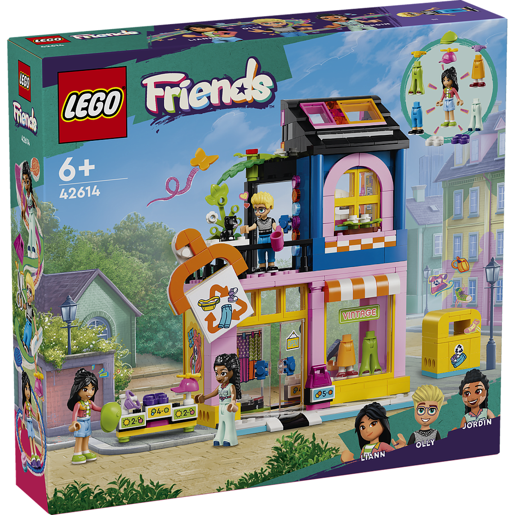 LEGO Friends Vintage Fashion Store Insplay