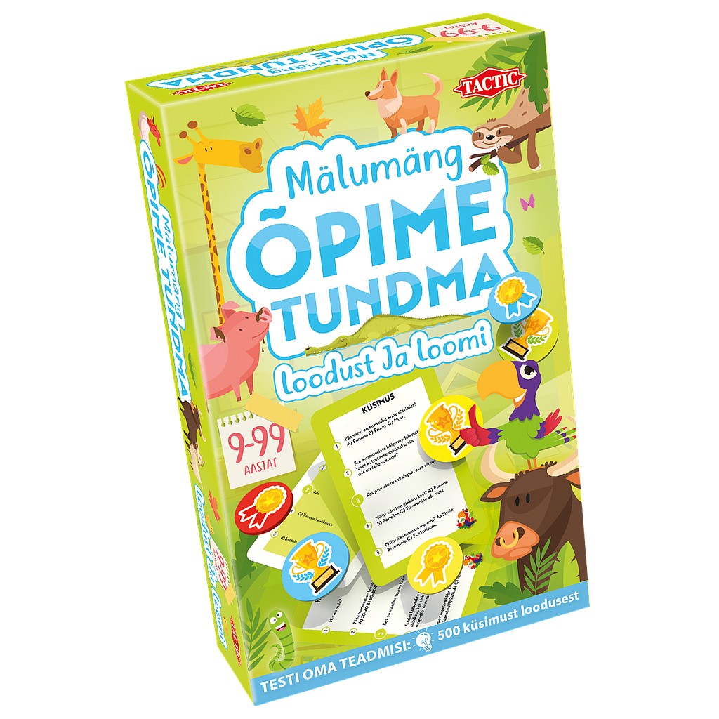 Tactic mälumäng Õpime tundma loodust ja loomi