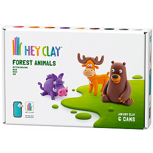 HEY CLAY Modeling Clay Forest Animals Selection 2