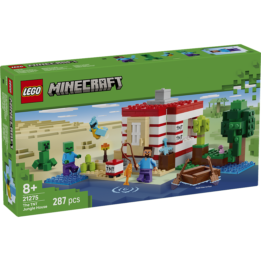 LEGO Minecraft The TNT Jungle House