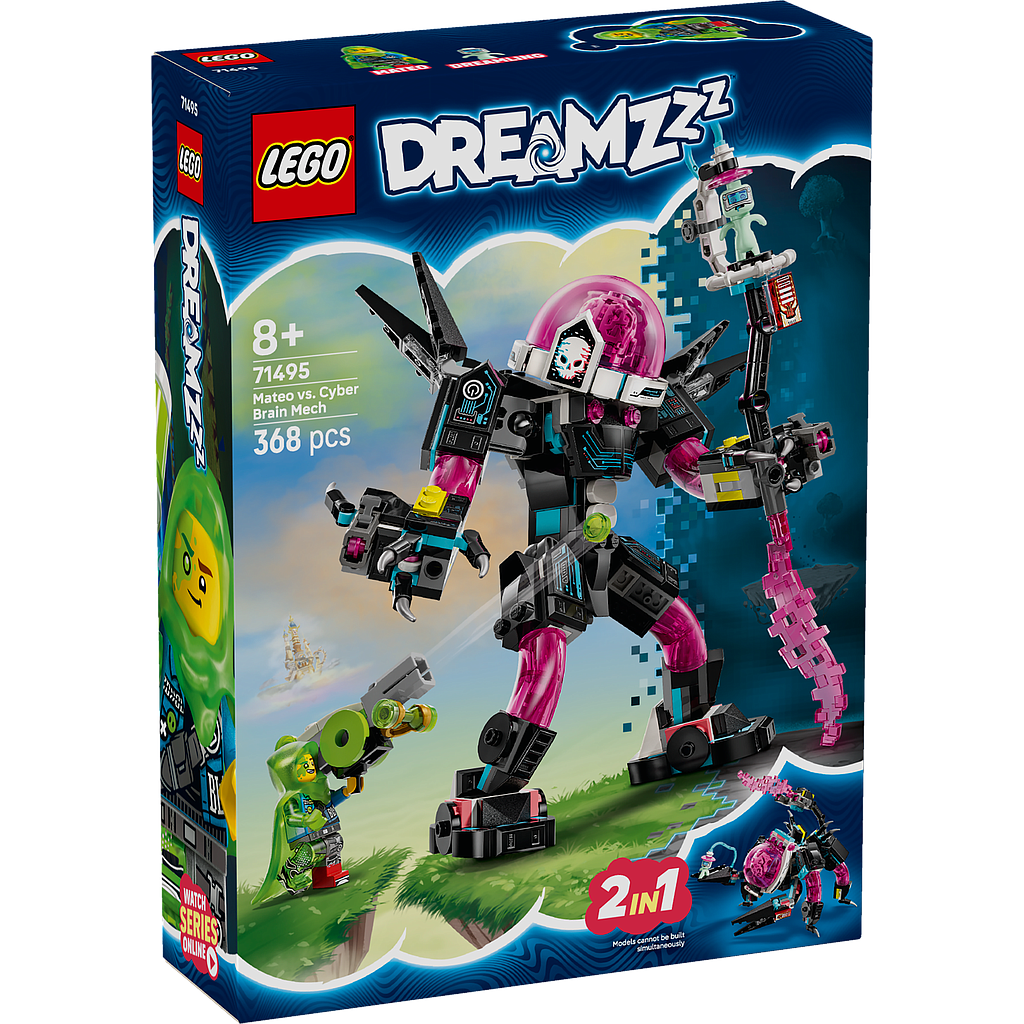 LEGO Dreamzzz Mateo vs. Cyber Brain Mech