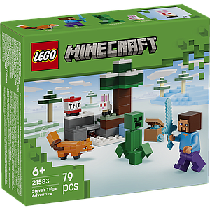 LEGO Minecraft Steve's Taiga Adventure