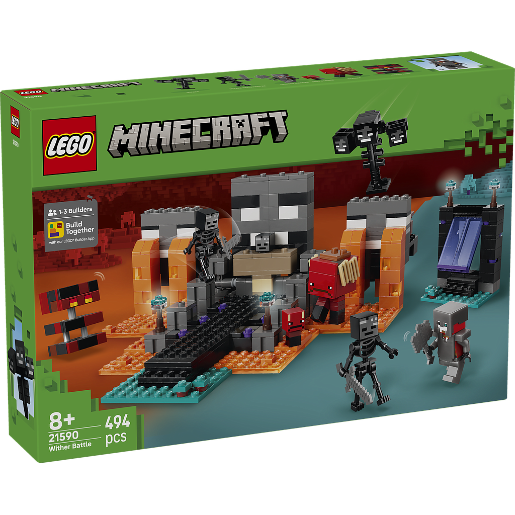 LEGO Minecraft Wither Battle