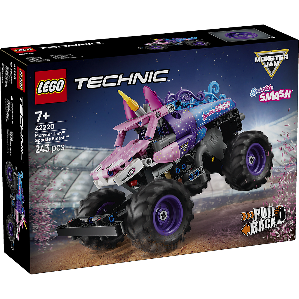 LEGO Technic Monster Jam  Sparkle Smash Pull-Back