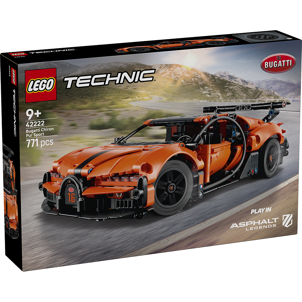 LEGO Technic Bugatti Chiron Pur Sport Hypercar