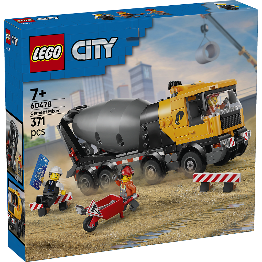 LEGO City Cement Mixer
