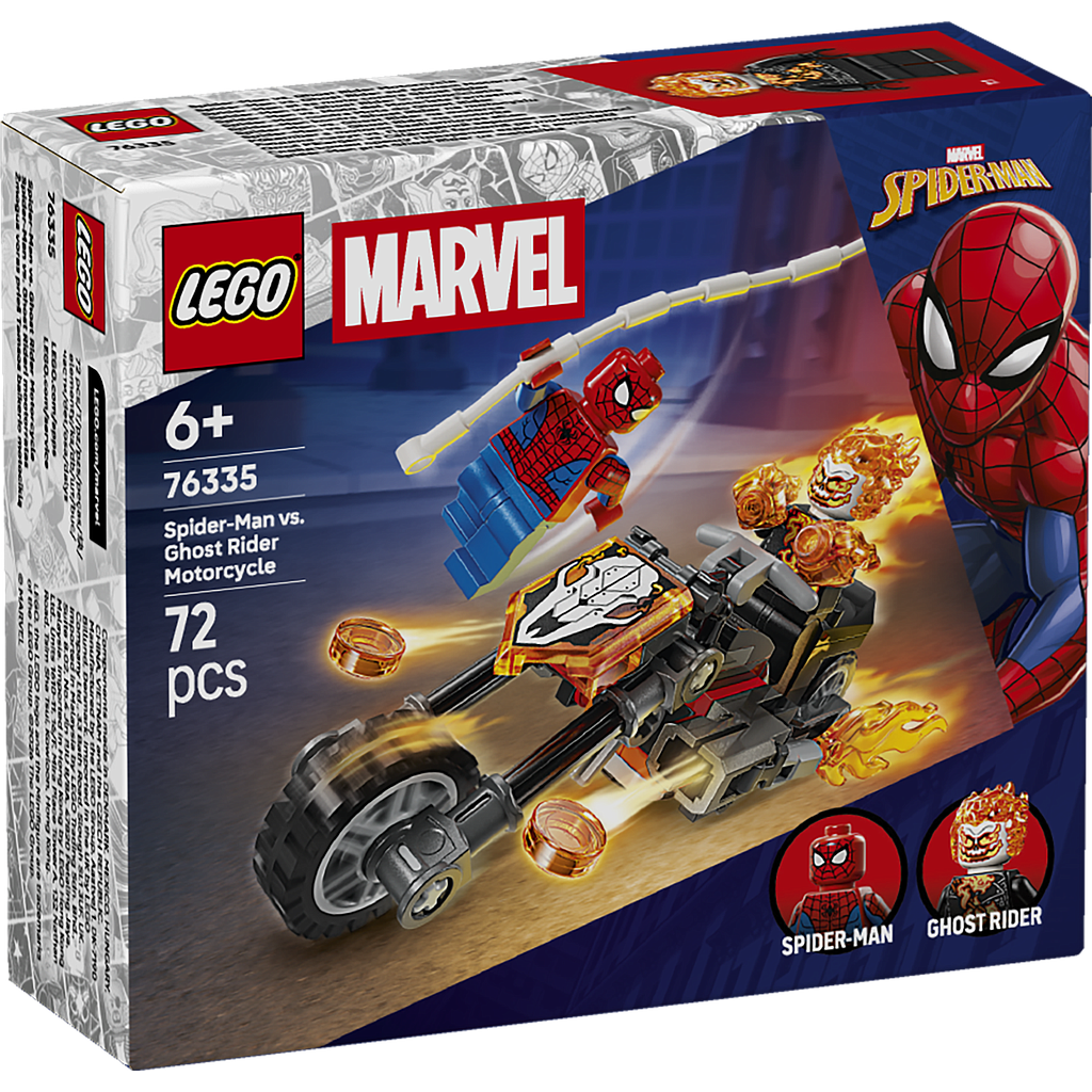 LEGO Super Heroes Spider-Man vs. Ghost Rider Motorcycle