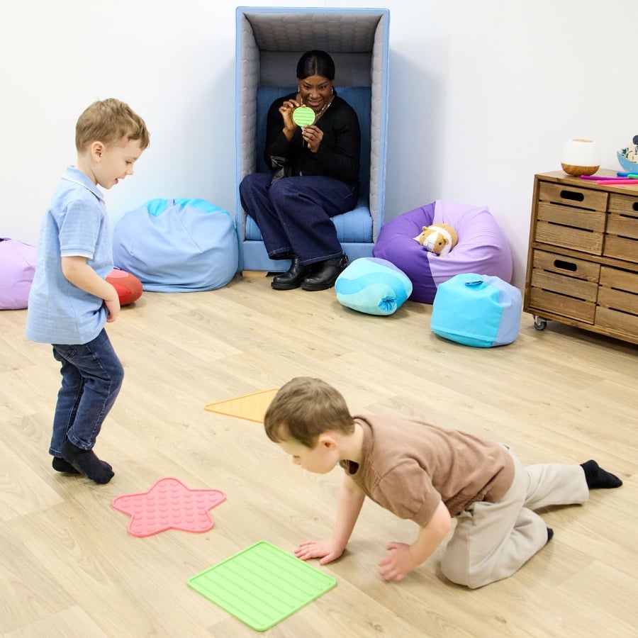 TTS Sensory Textured Floor Pads 10pk