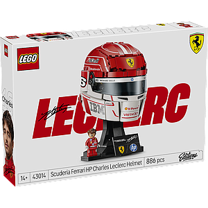 LEGO Editions Scuderia Ferrari HP Charles Leclerc Helmet