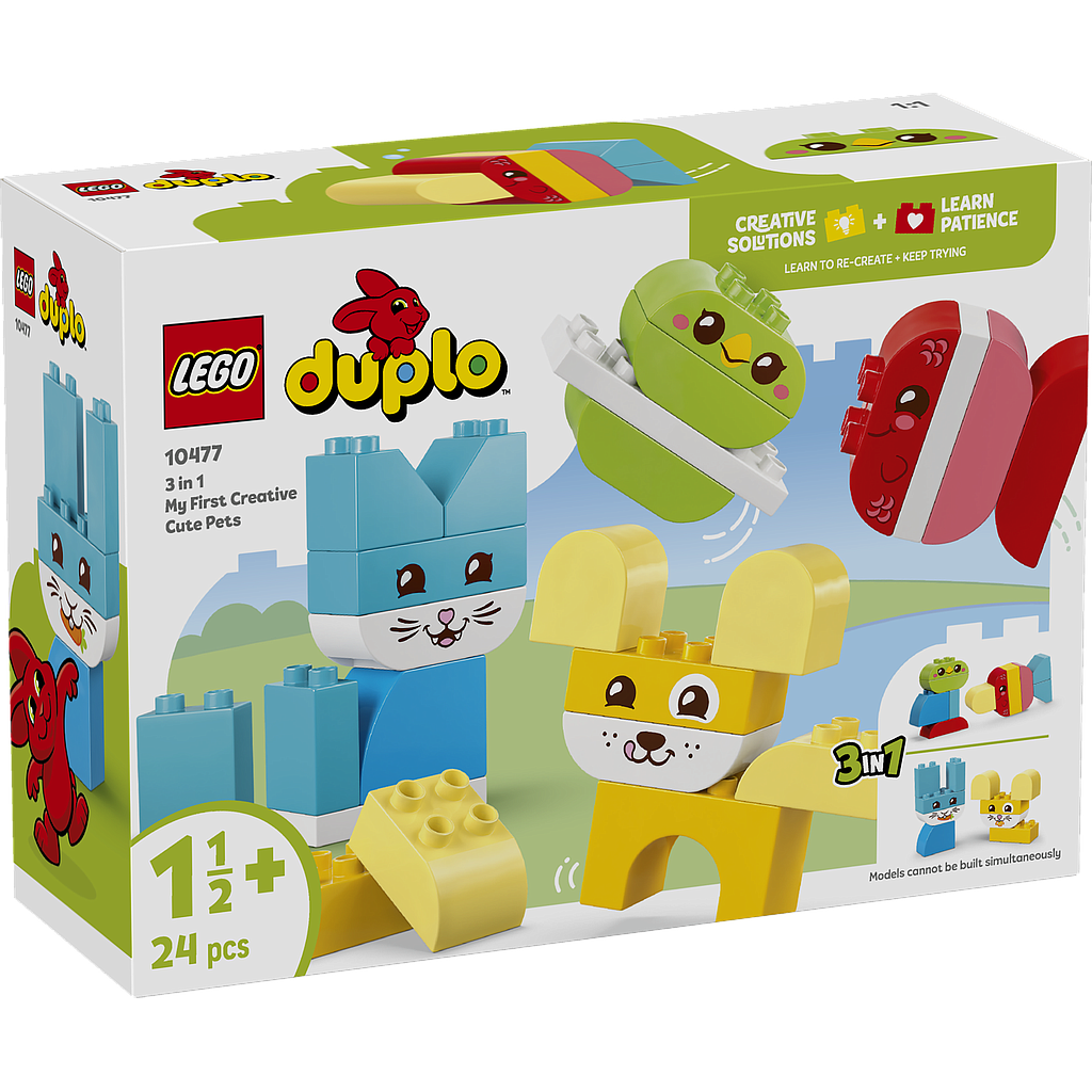 LEGO DUPLO 3 in 1 Creative Cute Pets