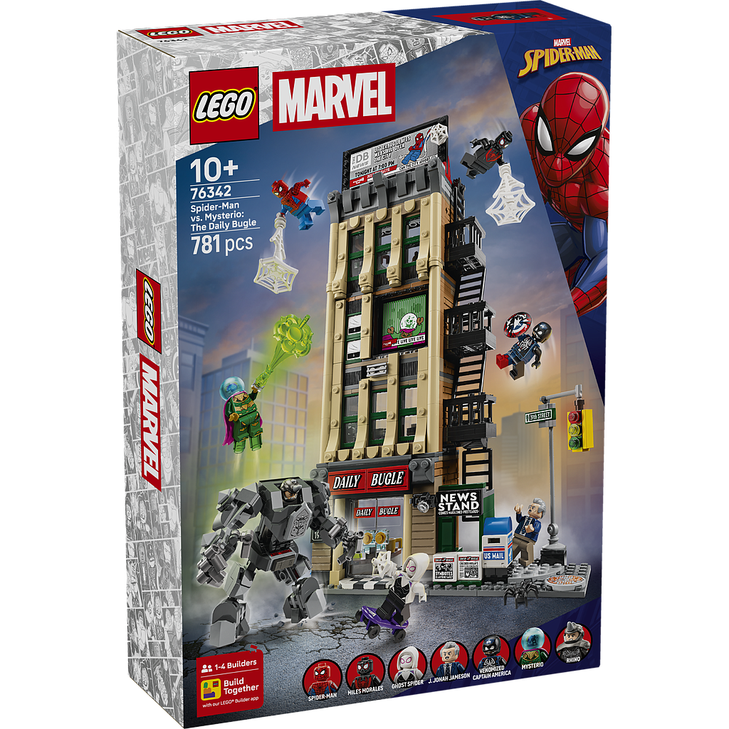 LEGO Super Heroes Spider-Man vs. Mysterio: The Daily Bugle