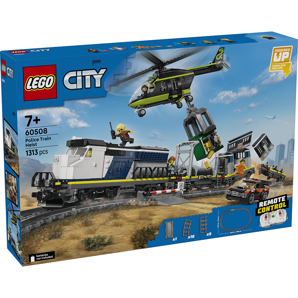 LEGO City Police Train Heist