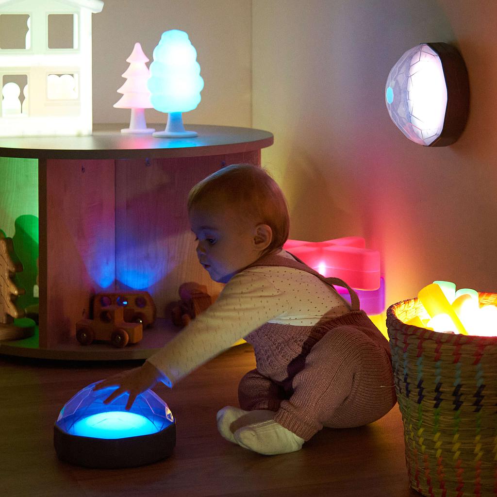 TTS Light Up Recordable Diamond Domes 4pk