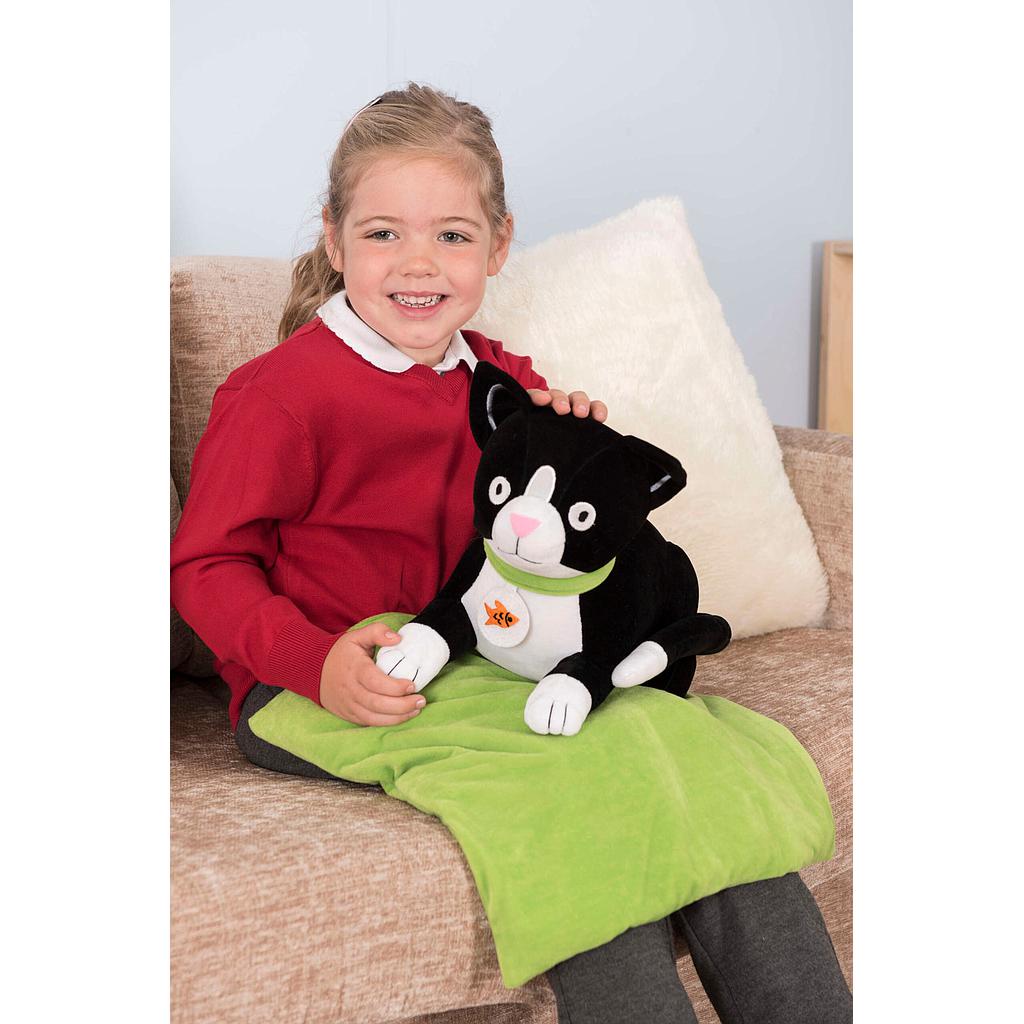 TTS Weighted Lap Buddies & Blanket - Cat