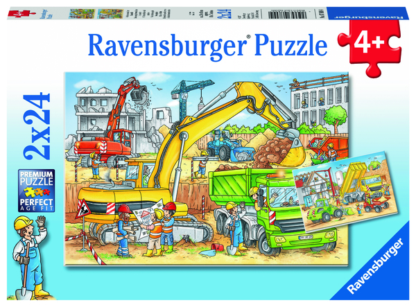 Ravensburger Puzzle 2x24 pc Hard Work